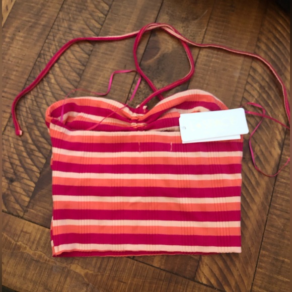 NWT L*Space FULL SET Paloma Lounge Flare Pants and Halter Top - Size XS - Picture 8 of 10